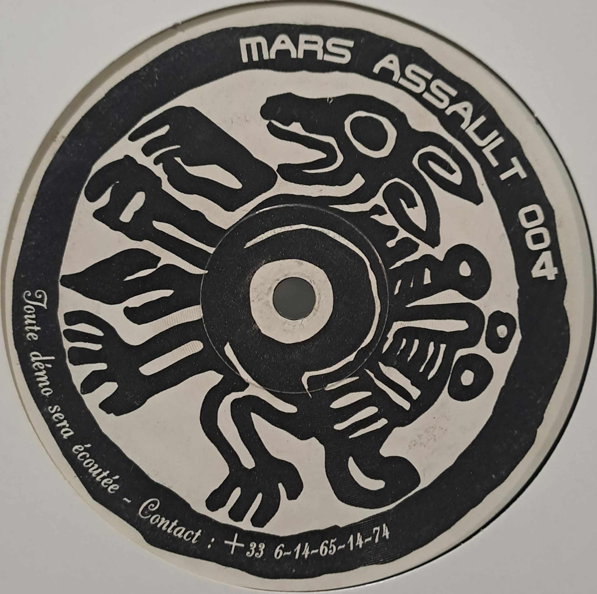 Mars Assault 004 - vinyle freetekno